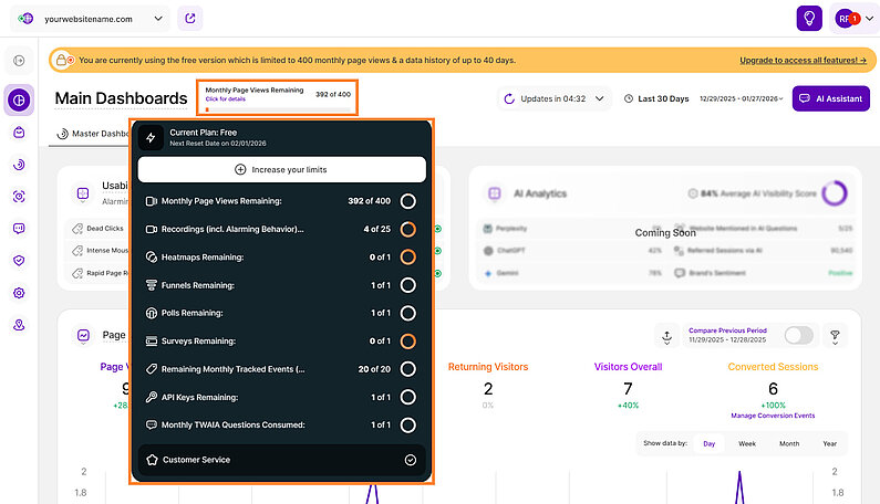 Feature Counter Tooltip Feature Counter Tooltip