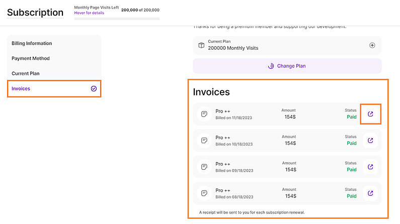 How to download an invoice How to download an invoice
