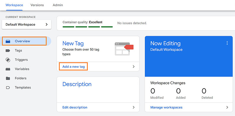 Neuen Tag hinzufügen