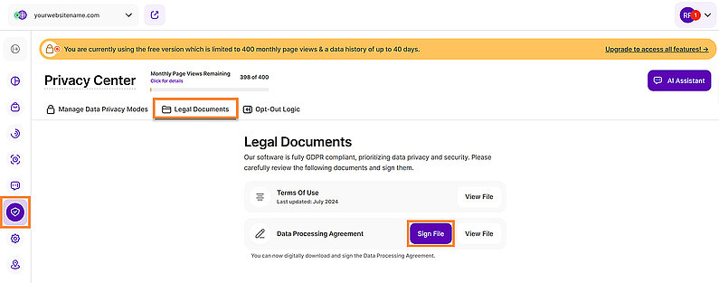 Legal Documents Legal Documents