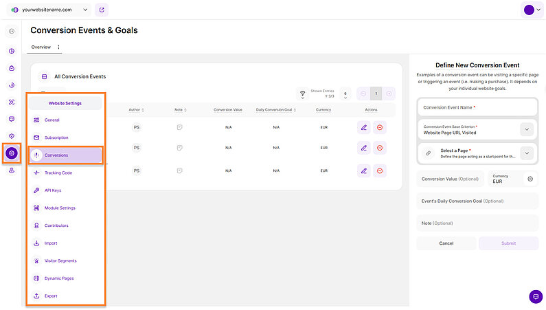 How to Define your Conversion Events How to Define your Conversion Events