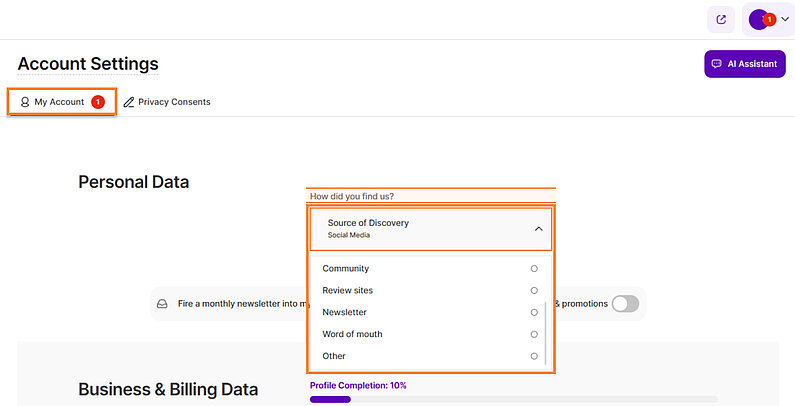 Identifying the Source of Discovery Identifying the Source of Discovery