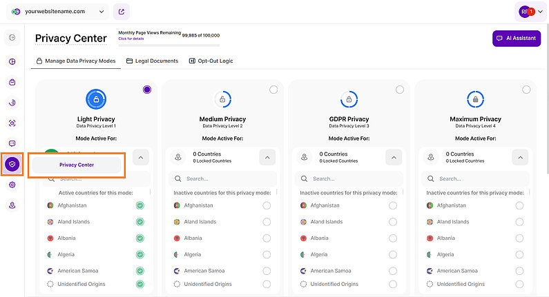 Choose the Right Privacy Settings for Your Website Choose the Right Privacy Settings for Your Website
